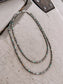 Blum Turquoise Heishi + Pearl Necklace