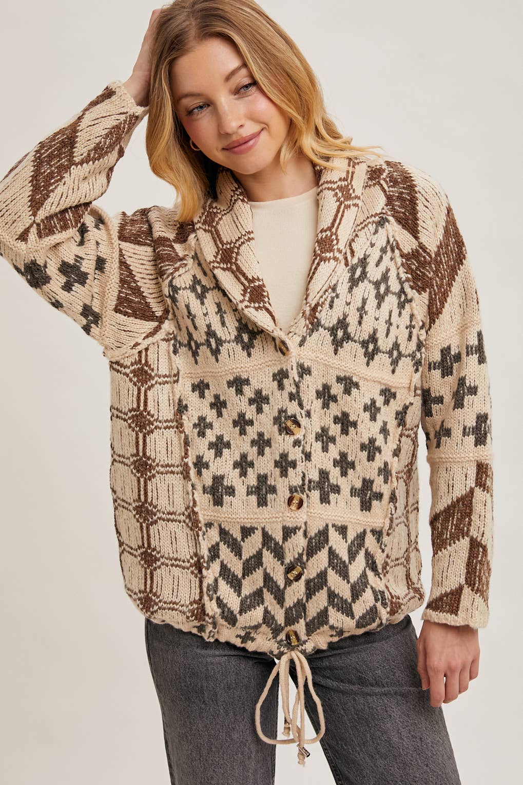 Cozy Collar Cardigan