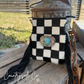 Countryside Co. - Bandit Checkered Buckle Fringe Purse