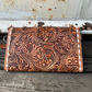 Countryside Co. - Stampede Double Horseshoe Tooled Leather Purse Crossbody