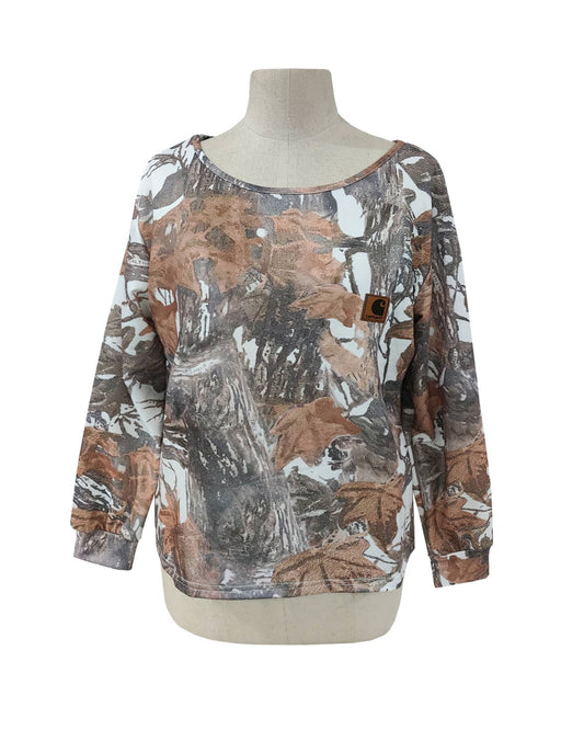 Retro Camo Sweatshirt