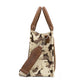 Wrangler Camo Print Tote/Crossbody -Brown