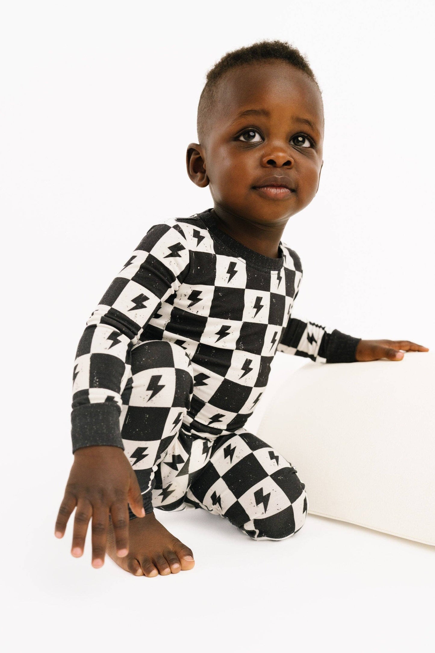 Electric Checkered Bamboo Set