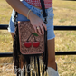 Cherry Crush Tooled Leather Purse