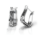 Cowgirl Luxe Engraved Stirrup Earrings