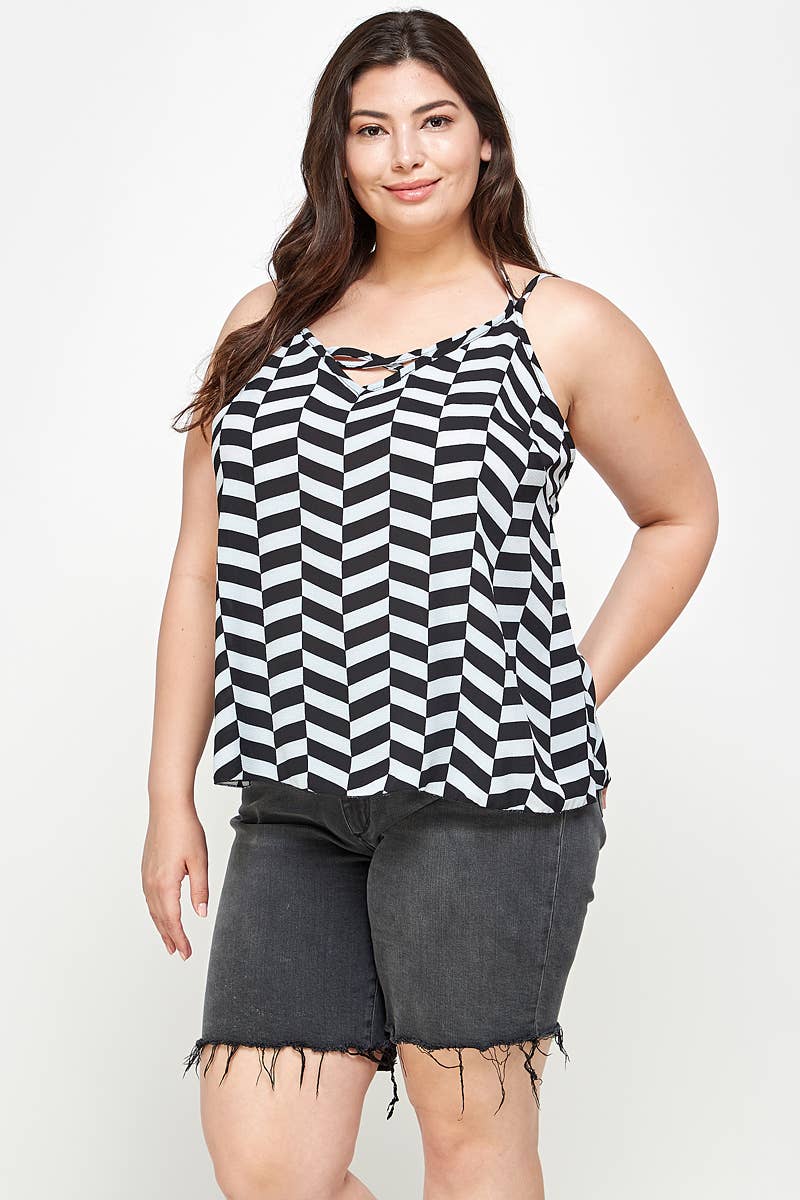 Plus Geometric Tank