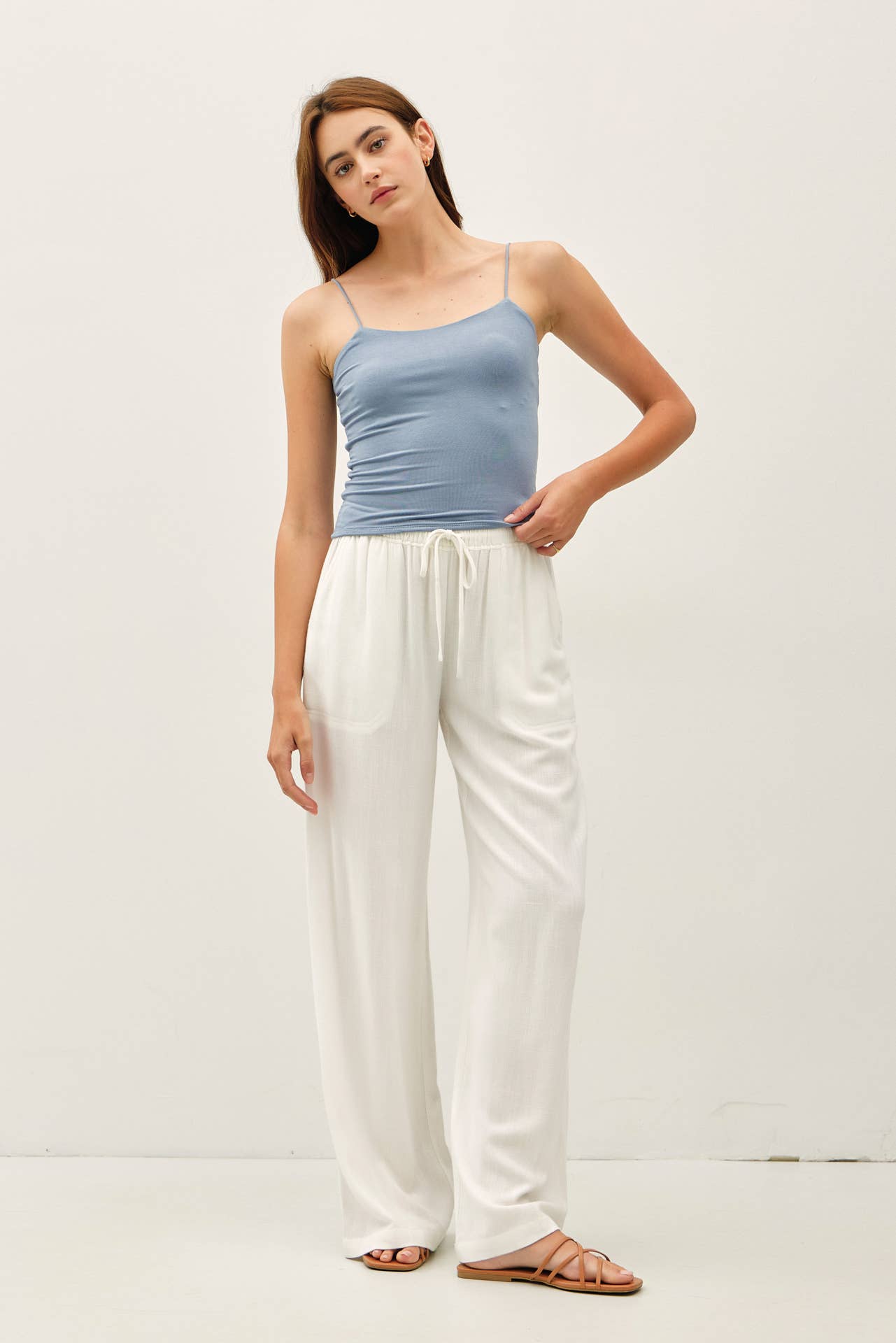 Be Cool - Restock [SOFT CORE] BASIC SOLID CAMI : Black / M