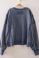 VERY J - NT12764X-PLUS SIZE Vintage Washed Sweatshirt: BLACK / 1XL-2XL-3XL/3-2-1