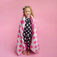 Black/Pink Ghost Bamboo Jammies