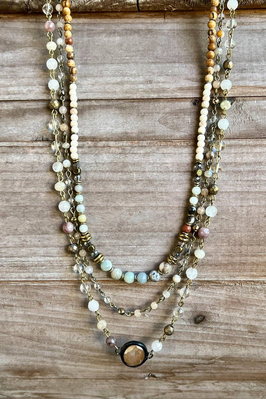 Dylan Designs - Justina Necklace: Multi