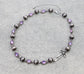 Navajo Style Pearl Stone Coquette Bow Necklace: Turquoise