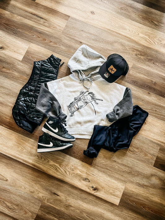 Tricolor Bucker Hoodie