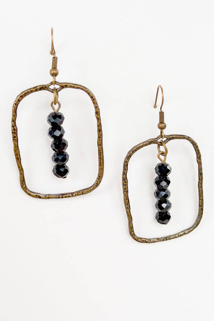 Dylan Designs - Suki Earrings: India Agate