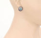 Boho Ranch Shop - Western Conch Concho Stud Earrings: TURQUOISE