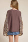 Zutter - Vintage Horse Artwork Graphic Kantha Top: DK BROWN / L