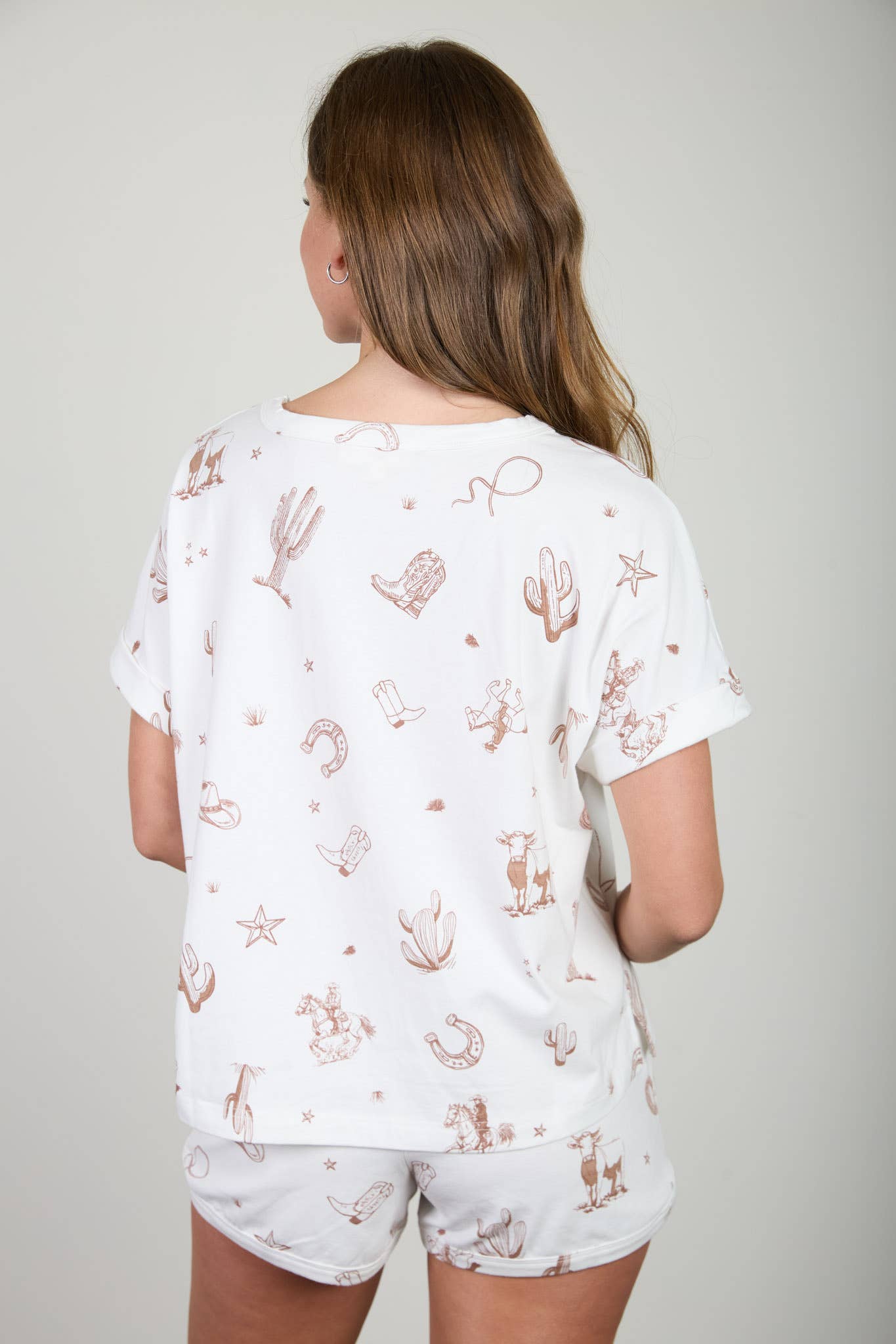 WESTERN PRINT T-SHIRT