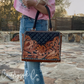 Laney Tooled Leather Handbag