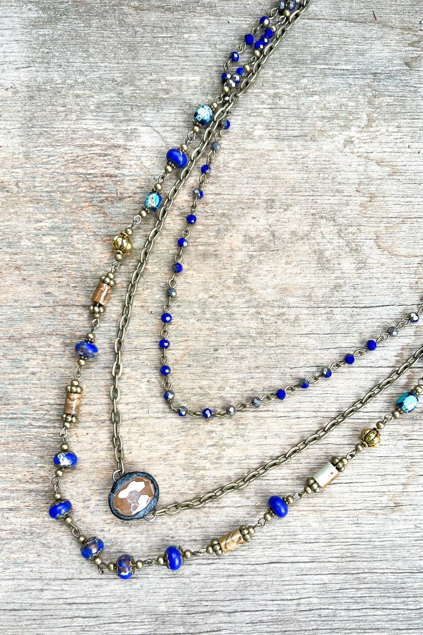Dylan Designs - Justina Necklace: Multi