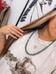 Easy Come, Easy Go 25" Turquoise Necklace