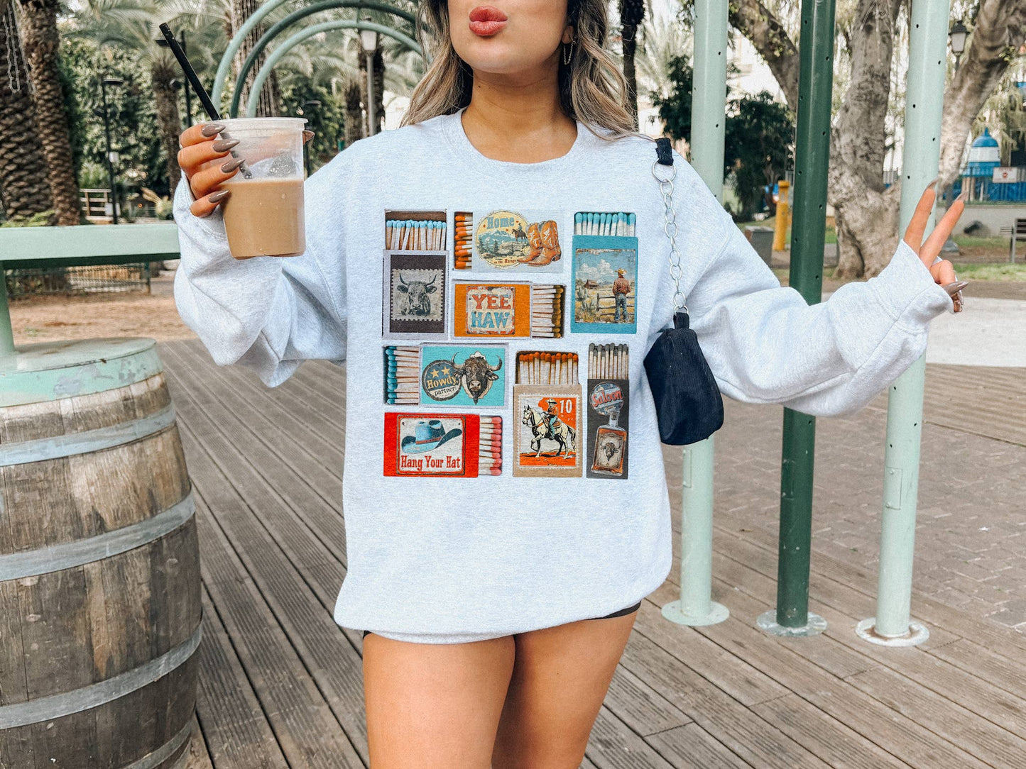 VINATGE MATCHBOX CREWNECK