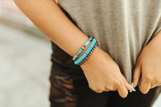 Wild Junkie - Western Turquoise Bracelet Stack