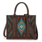 Montana West Embroidered Aztec Tote/Crossbody