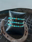 Even Cowgirls Get The Blues Turquoise Tennis Bracelet