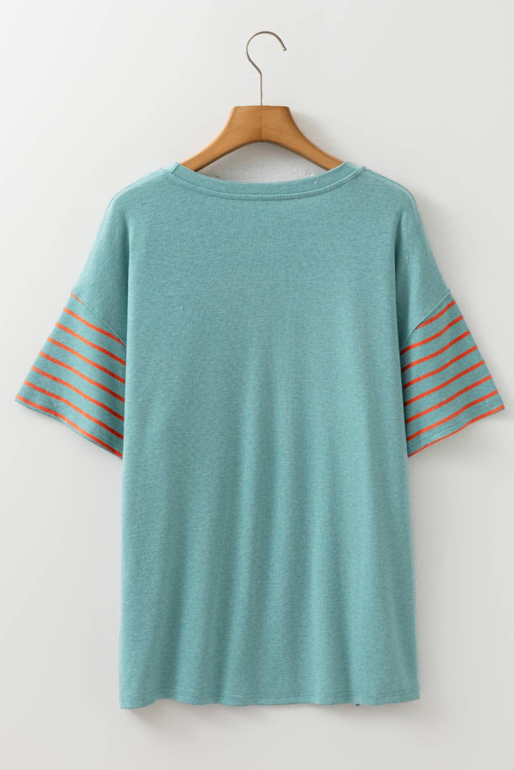 Color Block Striped T Shirt