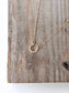 Boho Ranch Shop - Dainty Rhinestone Horseshoe Pendant Necklace: 5