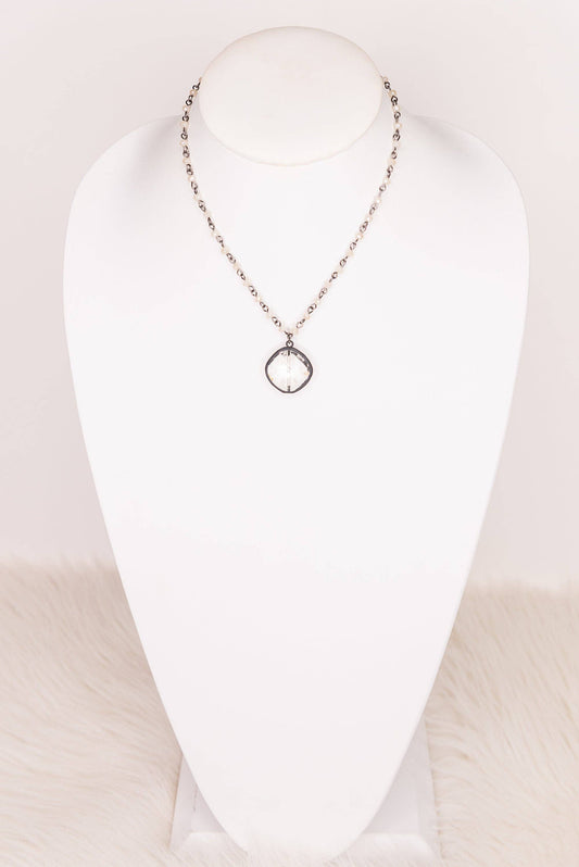 Dylan Designs - Ariel Necklace in Cream