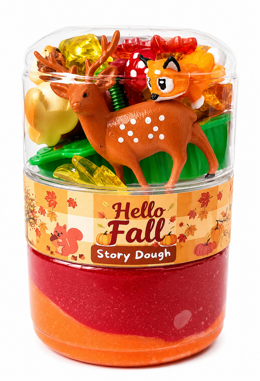 Fall Theme Play Dough