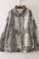 VERY J - NJ90491-Western Animal Print Jacket: MOCHA BAMBI / S-M-L/2-2-2