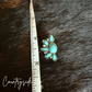 Countryside Co. -  Flower Burst Turquoise Earring