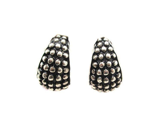 Snowing West - Western Dot Bubble Hoop Earrings