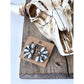 Squash Blossom - Stone Stud Earrings: PINK
