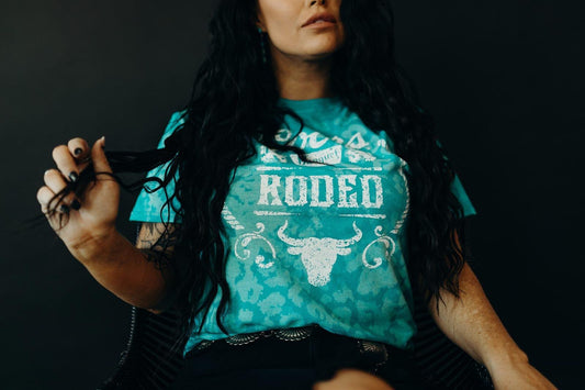 Bleached Leopard Coors T-Shirt – Handmade Jersey Jade Graphic Tee