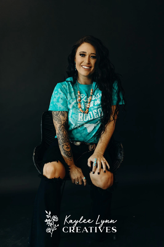 Bleached Leopard Coors T-Shirt – Handmade Jersey Jade Graphic Tee