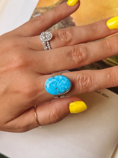 Kilgore Adjustable Turquoise Ring