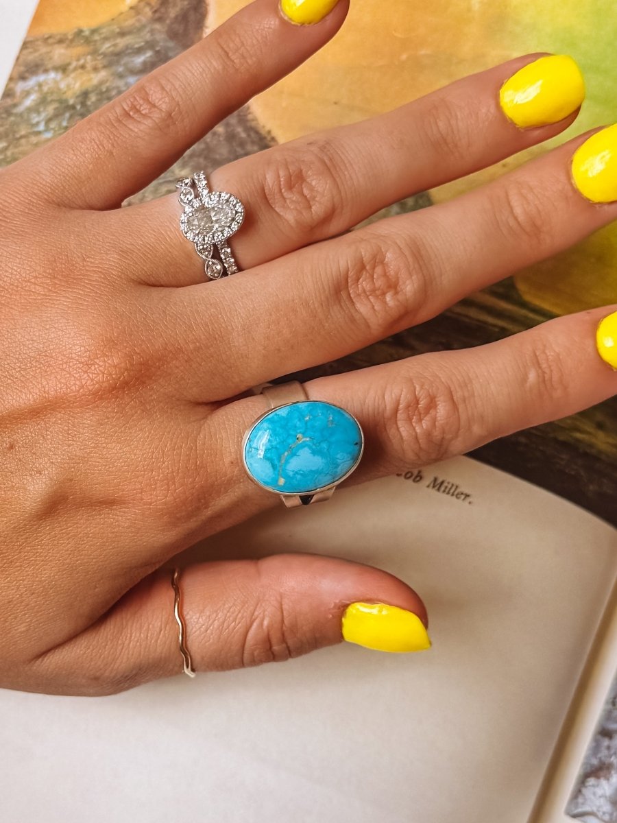 Kilgore Adjustable Turquoise Ring
