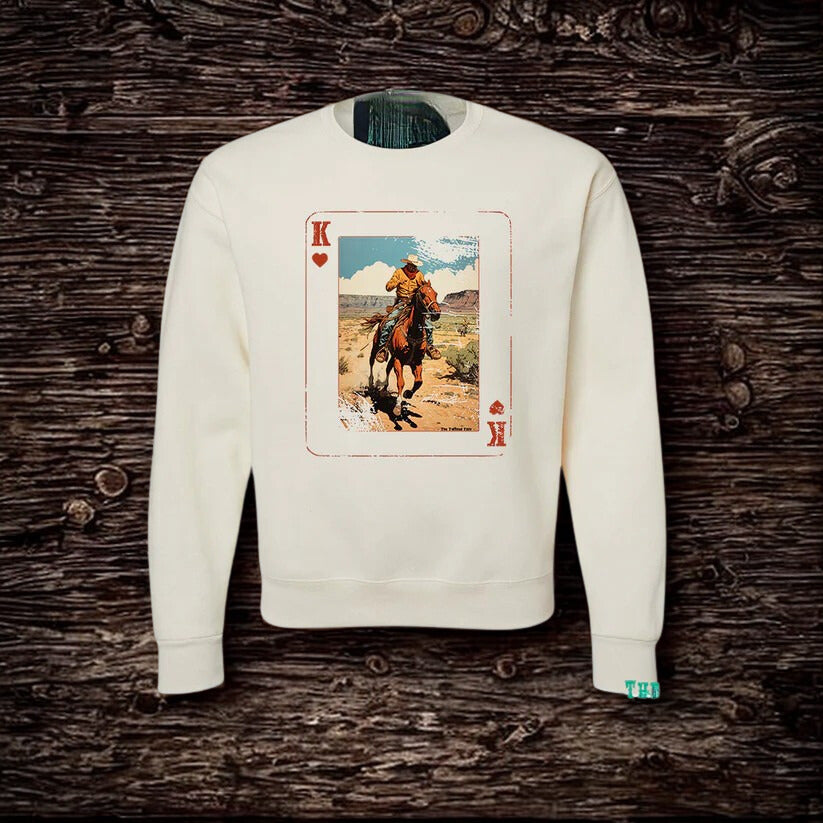 King of Hearts Crewneck