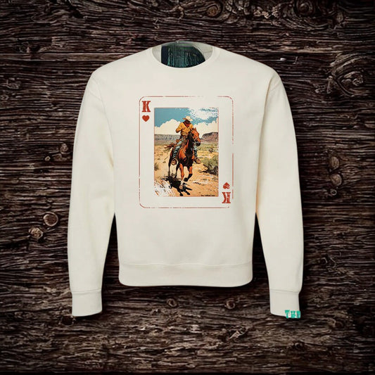 King of Hearts Crewneck