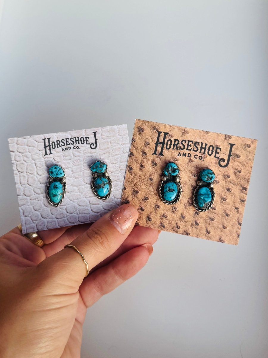 Mcallen 2 Stone Earrings