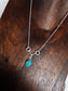 Poteet Snaffle Bit Turquoise Necklace