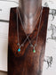 Poteet Snaffle Bit Turquoise Necklace