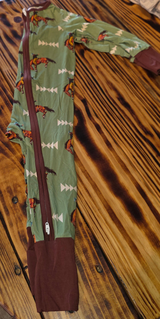 Bronc Bamboo Romper