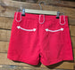 Red Smiley Shorts