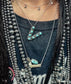 PRE-ORDER Turquoise Initial Necklace