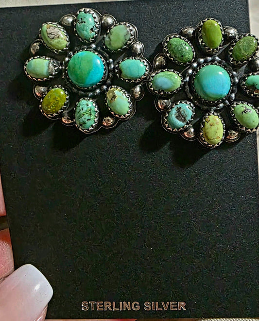Sonoran Gold Cluster Earrings