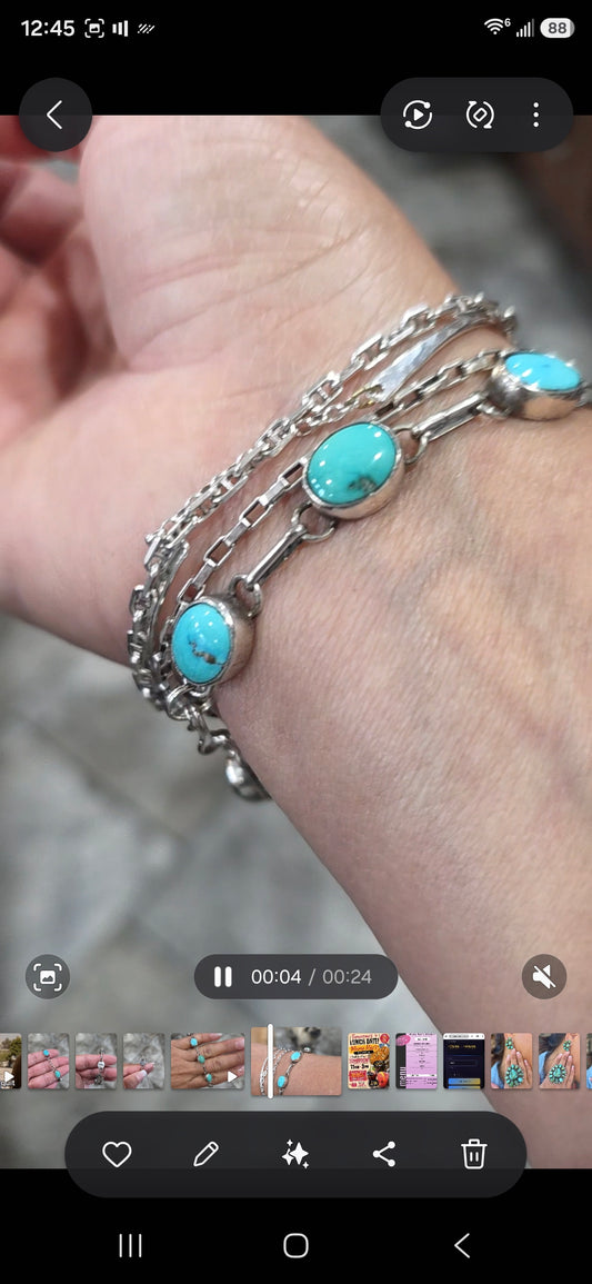 7” Wristlet Turquoise
