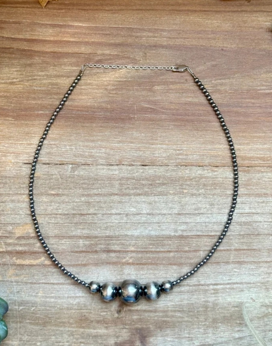 16MM Graduated SS Pearl 15” NEC-STE-108-16M